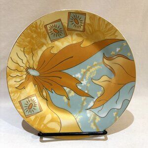 Yamasen Gold Collection Fine Porcelain Plate 7.5 inch Made in Japan